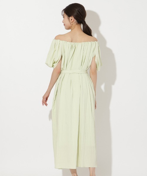 「AND COUTURE」 半袖ワンピース FREE ブラック レディース_画像3