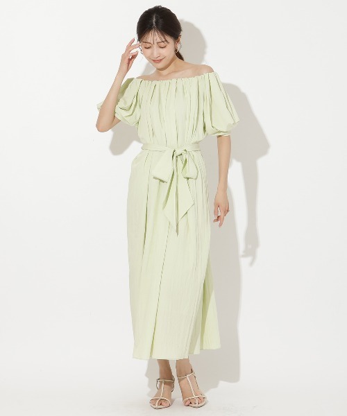 「AND COUTURE」 半袖ワンピース FREE ブラック レディース_画像4