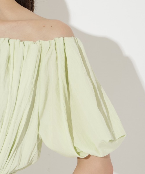 「AND COUTURE」 半袖ワンピース FREE ブラック レディース_画像5