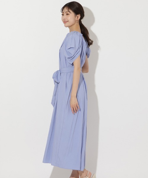 「AND COUTURE」 半袖ワンピース FREE ブラック レディース_画像8