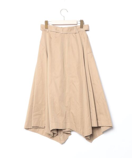 「CHRISTIAN DADA」 フレアスカート X-SMALL ベージュ レディース_画像2