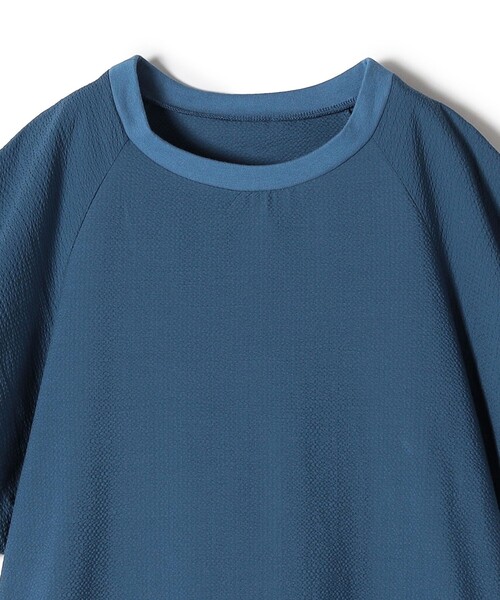 「SHIPS Colors」 半袖ワンピース ONE SIZE ブルー レディース_画像8