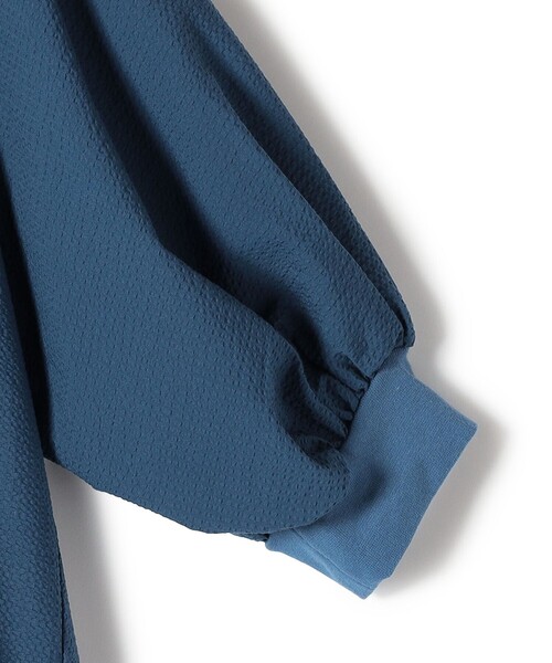 「SHIPS Colors」 半袖ワンピース ONE SIZE ブルー レディース_画像9