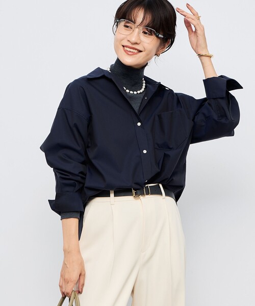 UNITED ARROWS（ユナイテッドアローズ）の「2WAYカラー ブラウス