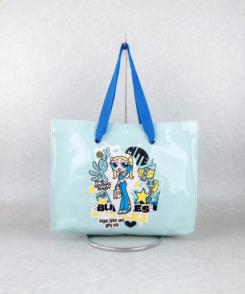 flapper_bags トートバッグ The Powerpuff Girls×Flapper ショッパー風