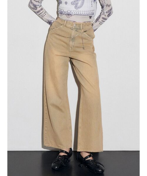 EMODA（エモダ） ジーンズ デニム デニムパンツ ワイドルーズジーンズ