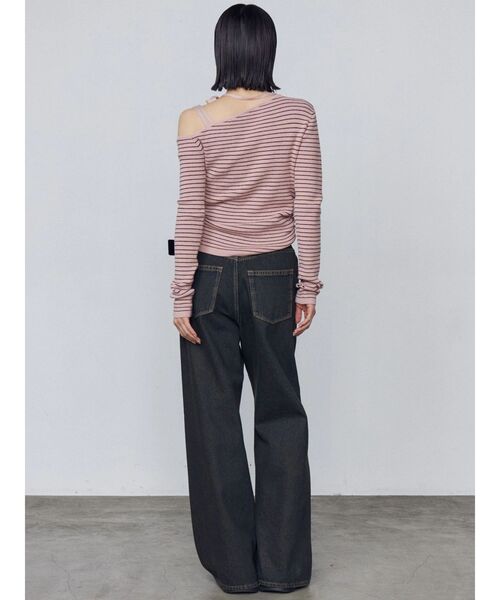 EMODA（エモダ） ジーンズ デニム デニムパンツ ワイドルーズジーンズ