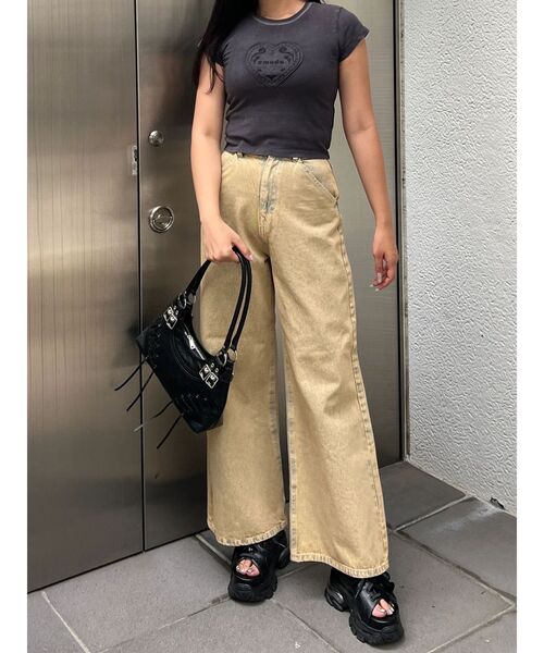 EMODA（エモダ） ジーンズ デニム デニムパンツ ワイドルーズジーンズ