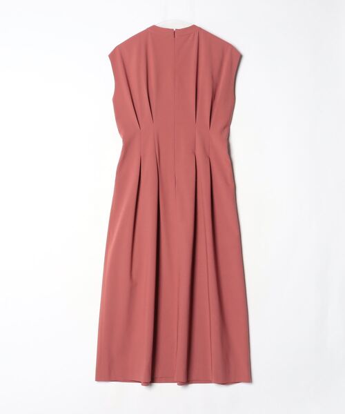 「calian」 ノースリーブワンピース 38 レッド レディース_画像2