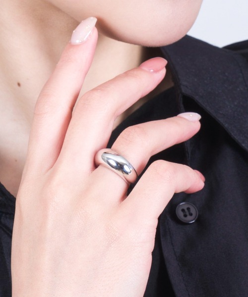 TOM WOOD リング ♯56 TOM WOOD（トムウッド） リング 56 シルバー レディース : ZOZOTOWN