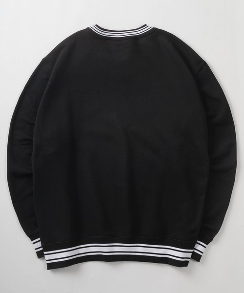 「Champion」 スウェットカットソー X-LARGE ブラック レディース_画像2