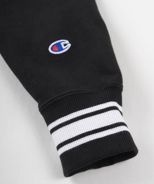 「Champion」 スウェットカットソー X-LARGE ブラック レディース_画像6