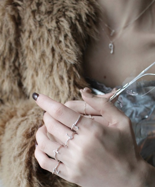 指輪 リング 「SILVER925」ノーム ナンバリング リング /  norme numbering ring レディースの画像