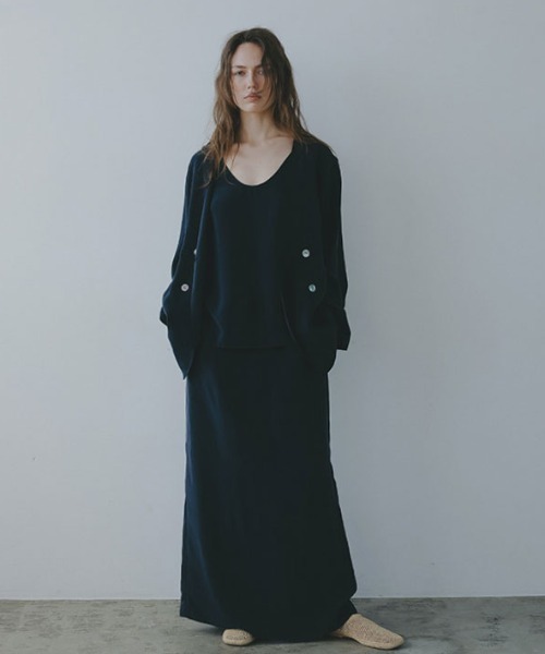 ETRE TOKYO（エトレトウキョウ） タイトスカート S セージグリーン