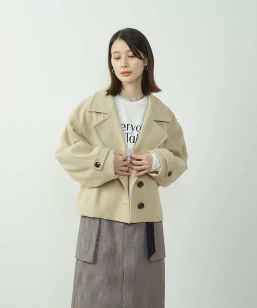 「SOFFITTO」 ジャケット FREE ベージュ レディース_画像3