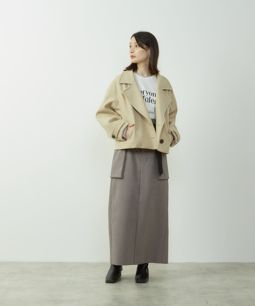 「SOFFITTO」 ジャケット FREE ベージュ レディース_画像4