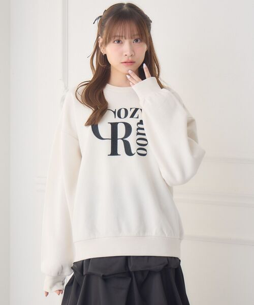 Emsexcite（エムズエキサイト） トレーナー スウェット ロゴ刺繍BIG