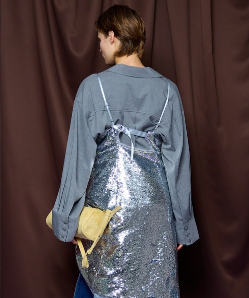 MAISON SPECIAL（メゾンスペシャル） ワンピース Sequin Camisole One