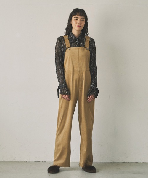 「Audrey and John Wad」 長袖シャツ FREE グレイッシュブルー レディース_画像7