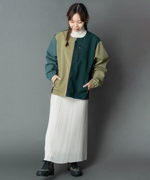 「gym master」 ブルゾン MEDIUM グレイッシュブルー メンズ_画像2