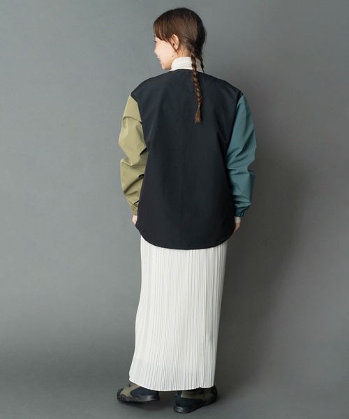 「gym master」 ブルゾン MEDIUM グレイッシュブルー メンズ_画像3