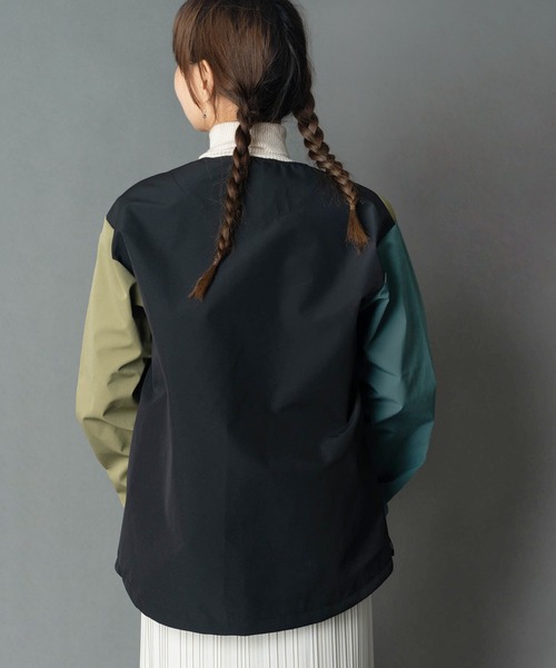 「gym master」 ブルゾン MEDIUM グレイッシュブルー メンズ_画像4