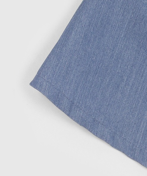 「X-girl Stages」 「KIDS」スカート 140cm ライトブルー キッズ_画像7