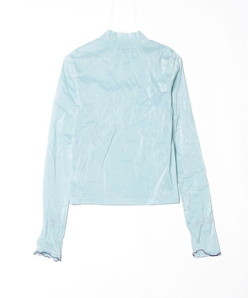 「PAMEO POSE」 長袖カットソー FREE ブルー レディース_画像2