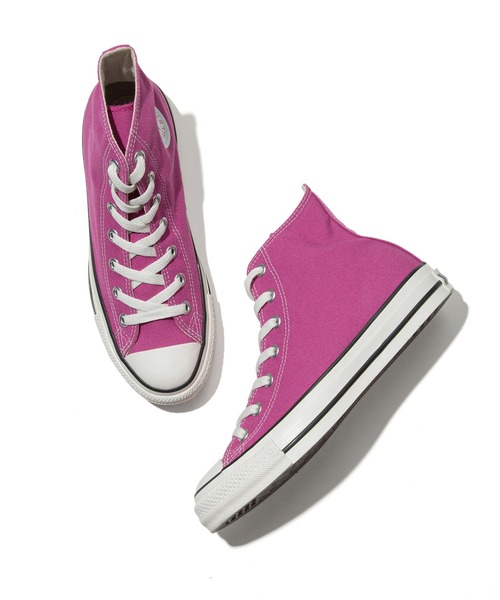 「CONVERSE ALL STAR」 ハイカットスニーカー 23.5cm イエロー レディース_画像4