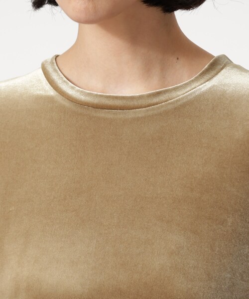 「GALLEST」 半袖カットソー 38 ブラック レディース_画像6