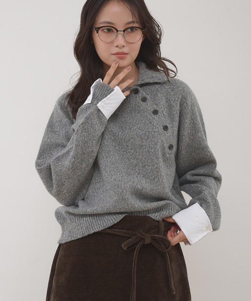 muta レディース セーター サイズ5 グレー MUHET（ミュエータ） ニット セーター レディース : ZOZOTOWN Yahoo!店