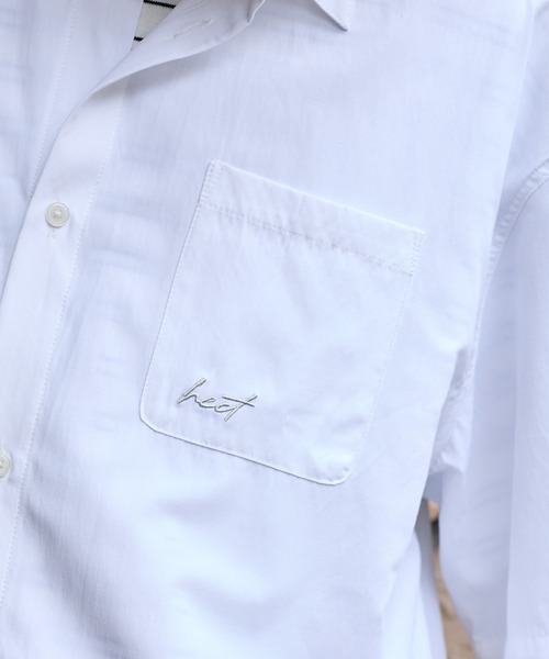 HECT シャツ 半袖 「HECT」Box Silhouette Logo Drawstring S/S Shirt