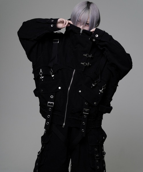 REFLEM（レフレム） パーカー 「REFLEM/レフレム」デニムハイネックZIP