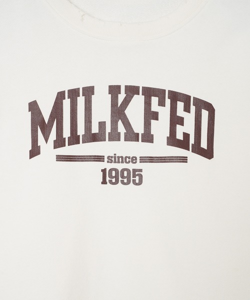 「MILKFED.」 スウェットカットソー ONE SIZE チャコール レディース_画像5