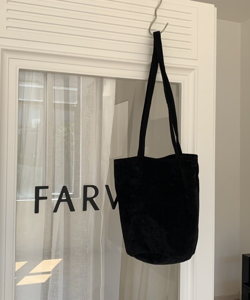 IRADOWL（アイラドール） トートバッグ ベロア素材バケツ型トート