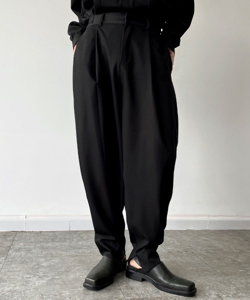 「Shoowtime」 スラックス MEDIUM ブラック メンズ_画像5