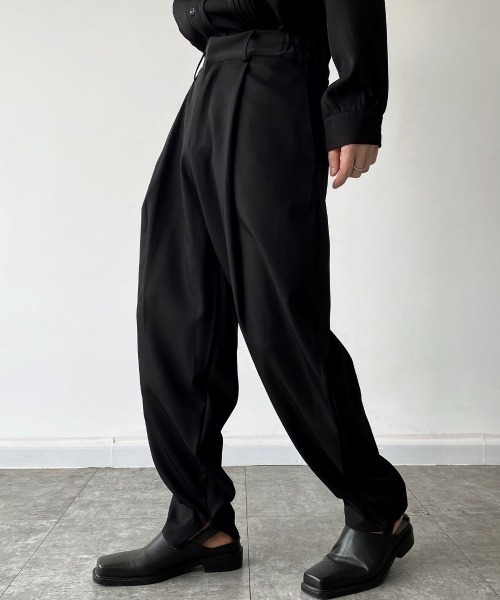 「Shoowtime」 スラックス MEDIUM ブラック メンズ_画像6