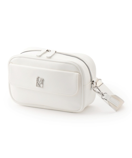 よっちゃん　ショルダーバッグ ホワイトノベルティ LOVETOXIC ショルダー ショルダーバッグ 「LTXC」ジャガードテープ