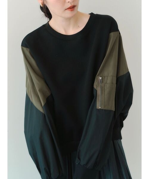 「Editt by YECCA VECCA」 長袖カットソー FREE グレー レディース_画像8