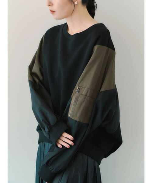 「Editt by YECCA VECCA」 長袖カットソー FREE グレー レディース_画像9