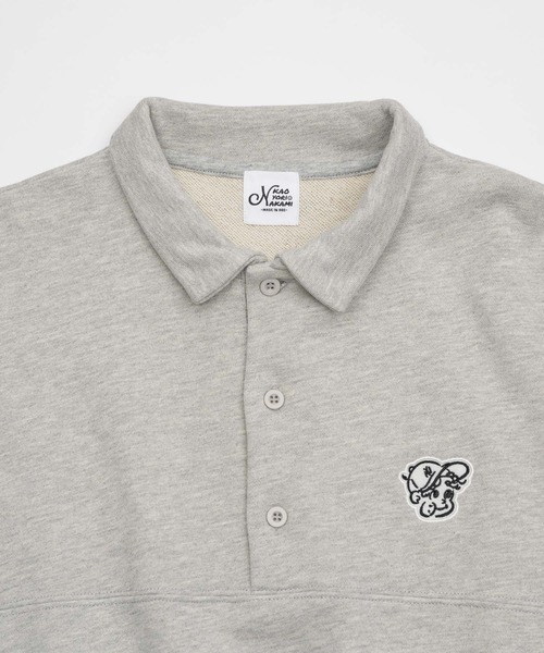 「kaoyorinakami」 スウェットカットソー MEDIUM ブラック メンズ_画像3