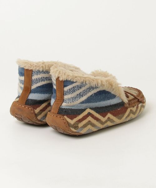 「UGG」 モカシンシューズ 22cm ベージュ レディース_画像2