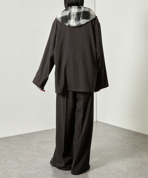 ジャケット テーラードジャケット 「Alfred Alex」Oversized Double