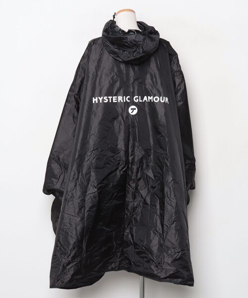 「HYSTERIC GLAMOUR」 ポンチョ FREE ブラック メンズの画像2