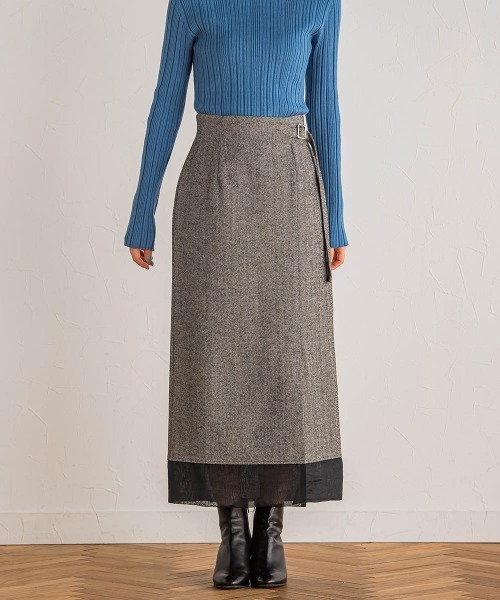 「Droite lautreamont」 スカート S ブラック レディース_画像2