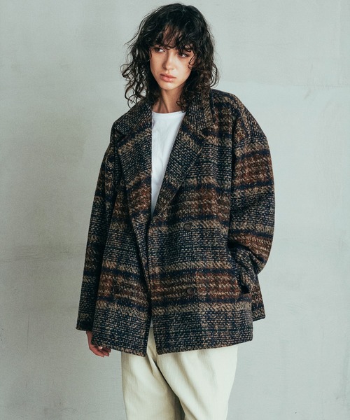 「Revo.」 ピーコート 2 ベージュ メンズ_画像8