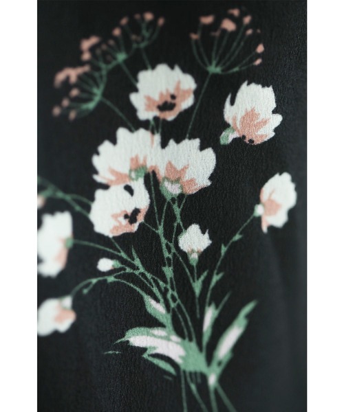 「CAWAII」 長袖ワンピース FREE ブラック レディース_画像2