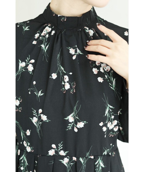 「CAWAII」 長袖ワンピース FREE ブラック レディース_画像5