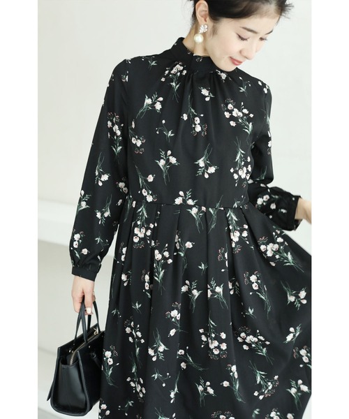 「CAWAII」 長袖ワンピース FREE ブラック レディース_画像8