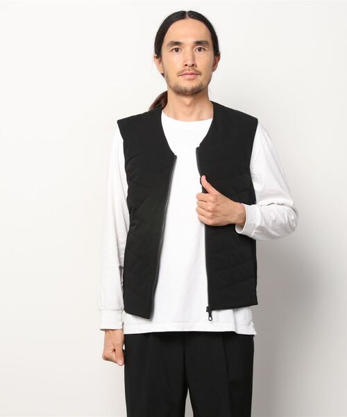 「NANO universe」 ベスト M ブラック メンズ_画像2